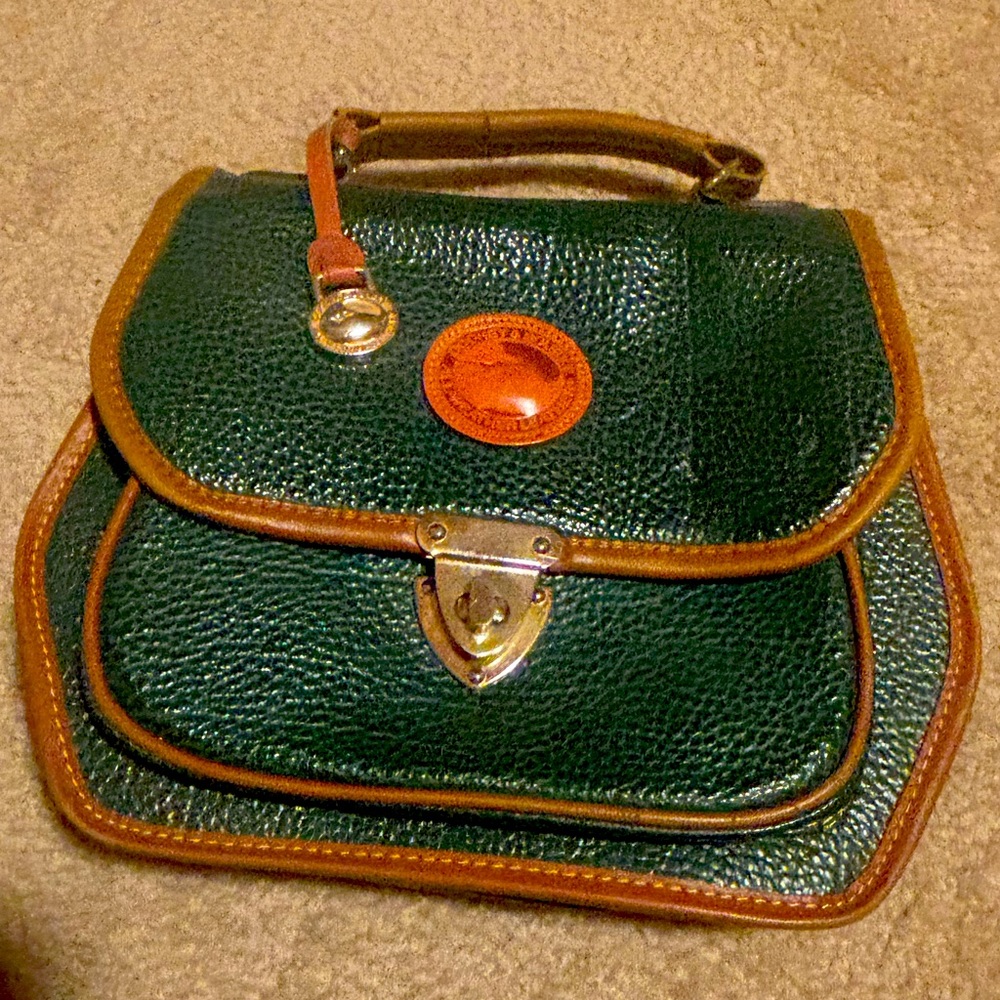 Vintage Dooney & Bourke Leather Shoulder Purse